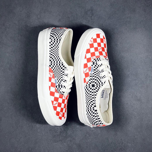 夏日特惠💰300 Vans Vault OG Authentic LX 高端支线撞色棋盘格复古低帮 商品图5