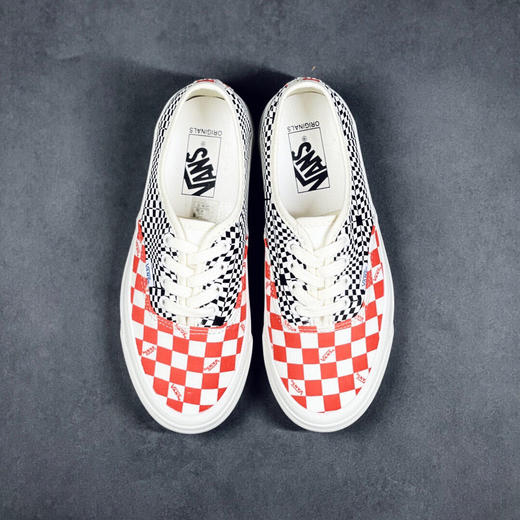夏日特惠💰300 Vans Vault OG Authentic LX 高端支线撞色棋盘格复古低帮 商品图3