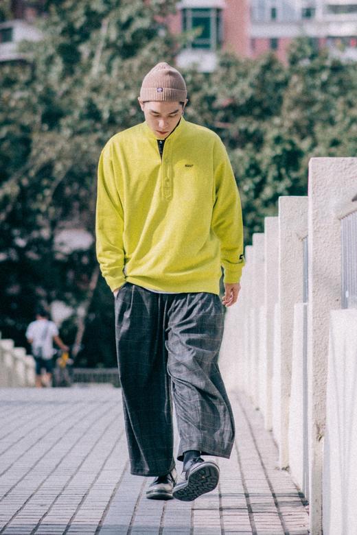 OURDAILYDOSE 19AW 原创设计日系复古百搭宽松格子阔腿裤 休闲裤 商品图2