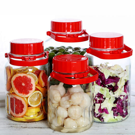 土耳其进口泡酒罐玻璃酵素瓶密封罐玻璃罐子密封储物罐储粮密封瓶 商品图6