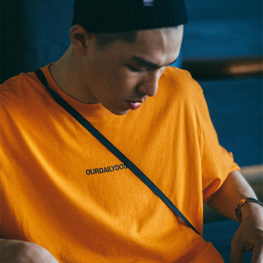 OURDAILYDOSE 21SS 原创潮牌 时尚基础水洗宽松打底短袖t恤男夏季 商品图3