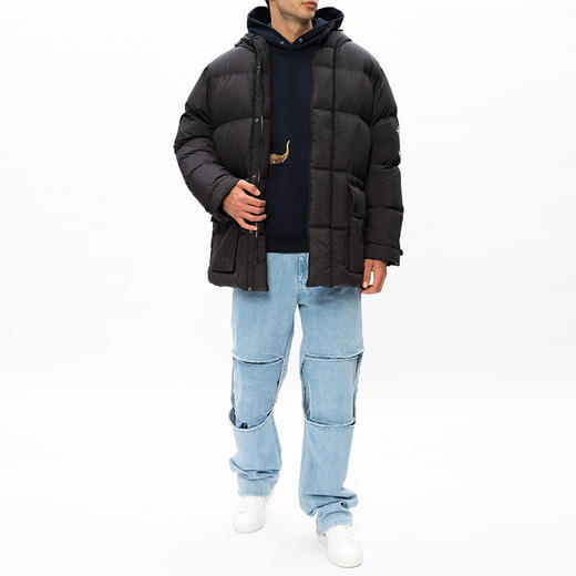 KENZO 高田贤三 男士棉絮夹克 黑色 FA65 OU529 1NO 99 商品图3
