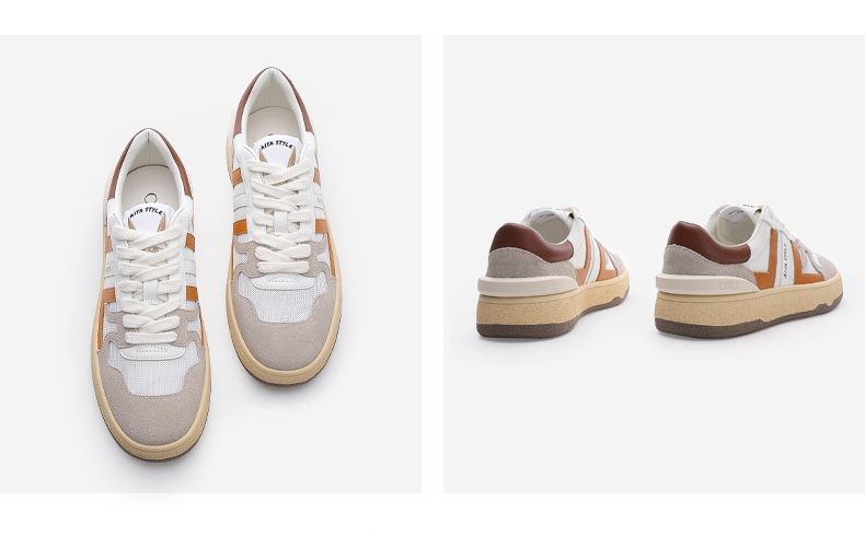 aita/艾塔德训鞋2021女夏新款复古百搭拼色平底运动休闲板鞋