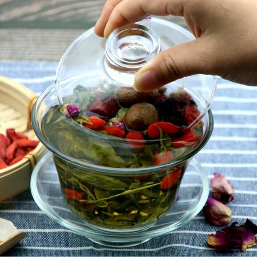 甘肃德园八宝红枣桂圆美容养颜养生补枸杞宫寒气血五宝玫瑰茶熬夜男女★★ 商品图0