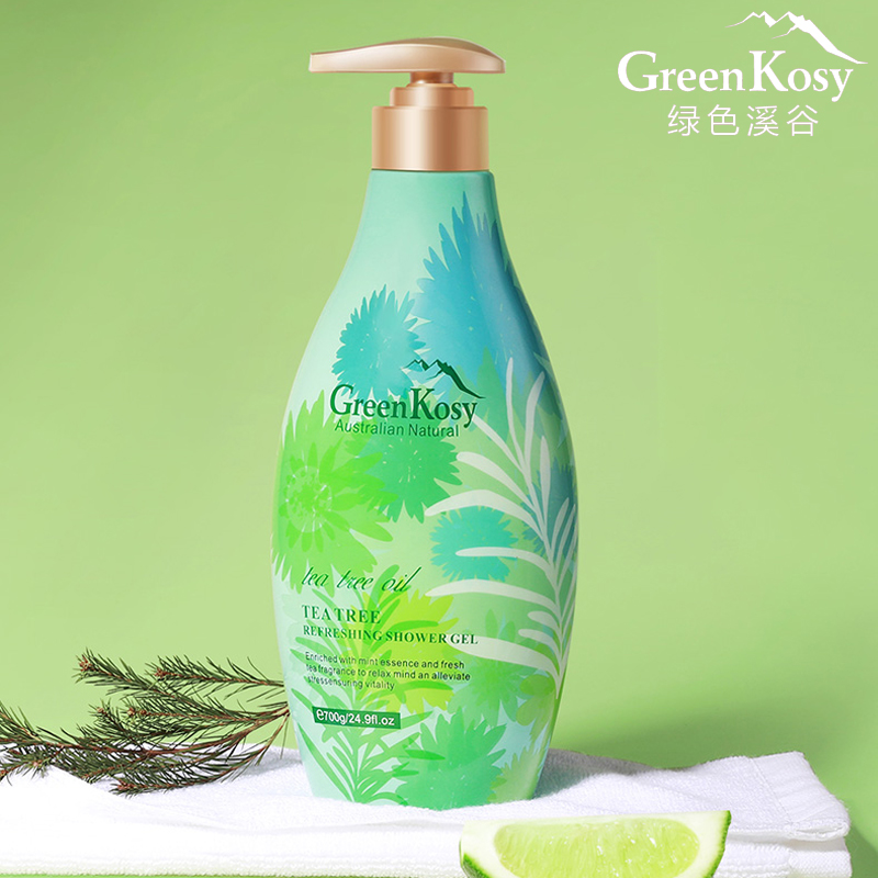 澳洲绿色溪谷茶树沐浴露女滋润保湿补水清爽型全身嫩肤通用进口