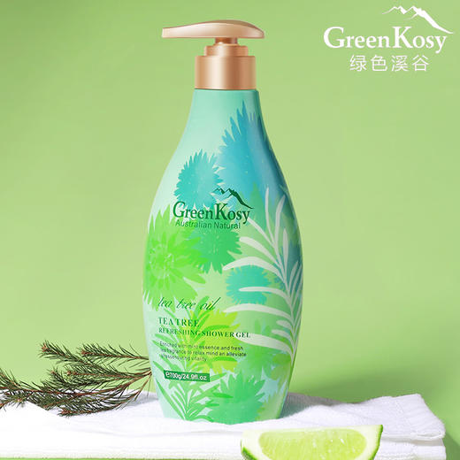 澳洲绿色溪谷茶树沐浴露女滋润保湿补水清爽型全身嫩肤通用进口 商品图0