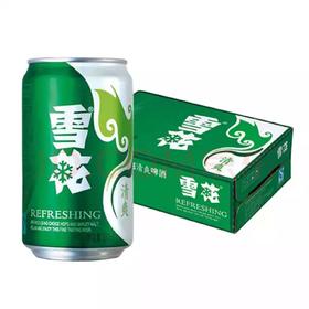 雪花清爽啤酒330ml×24罐（一箱）