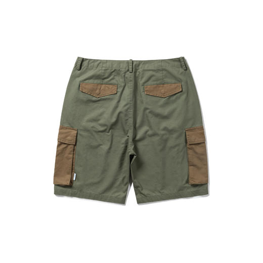 OURDAILYDOSE ARMY SHORTS 原创潮牌日系洗水拼接撞色短裤 工装裤 商品图2