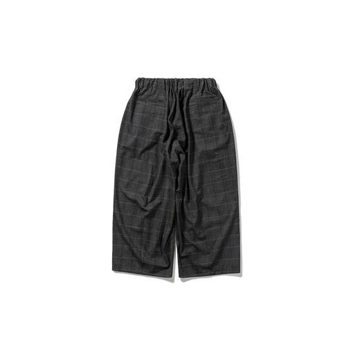 OURDAILYDOSE 19AW 原创设计日系复古百搭宽松格子阔腿裤 休闲裤 商品图3