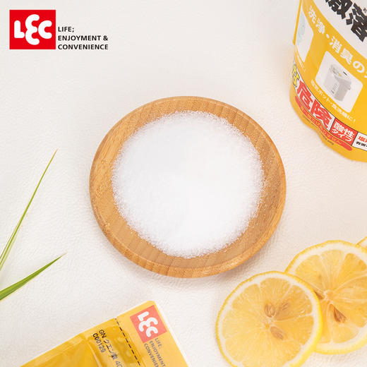 日本LEC柠檬酸除垢剂颗粒食品级电水壶清洁去水垢家用清除清洗剂 商品图1