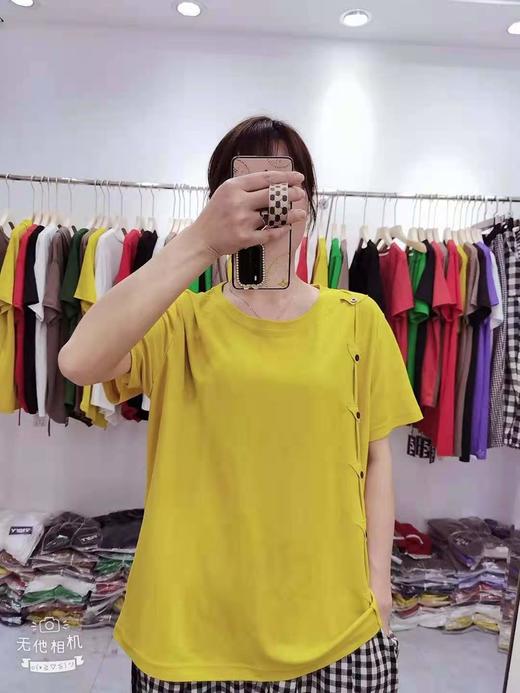 杨柳衣依麻T 商品图0