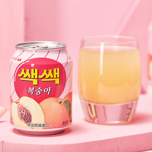 238ml乐天桃汁饮料  甘甜清爽 自然好味 商品图0