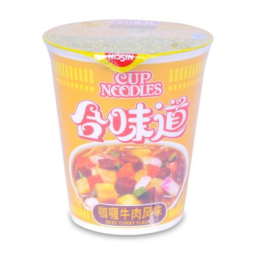 合味道 咖喱牛肉风味油炸方便面 80g/杯 商品图0
