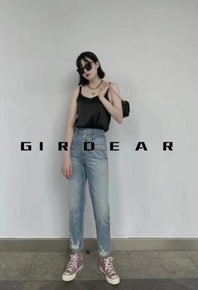 3楼 哥弟高腰收腹牛仔裤