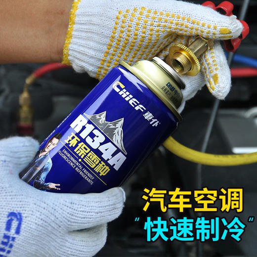 车仆汽车空调制冷剂 R134a环保雪种 车用冷媒 无氟利昂r22正品冷冻油 商品图5