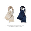 OURDAILYDOSE 19AW SCARF 原创拼色格子提花防寒保暖针织毛线围巾 商品缩略图0