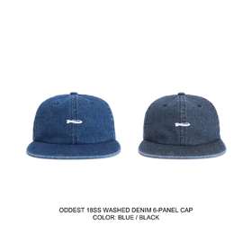 OURDAILYDOSE 18SS WASHED DENIM CAP 洗水做旧 丹宁牛仔棒球帽
