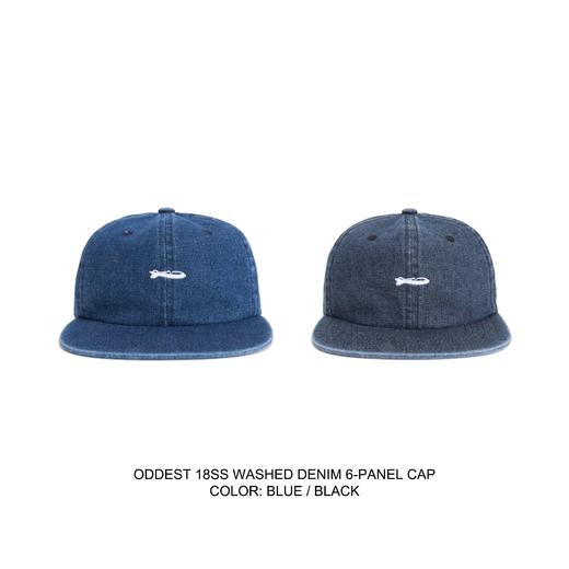 OURDAILYDOSE 18SS WASHED DENIM CAP 洗水做旧 丹宁牛仔棒球帽 商品图0