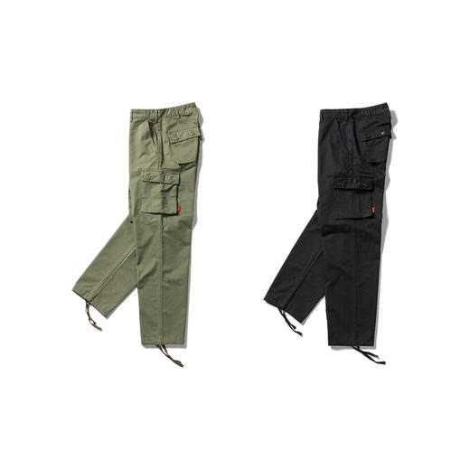 OURDAILYDOSE 17AW 原创基础宽松水洗多口袋工装裤 纯色休闲长裤 商品图3