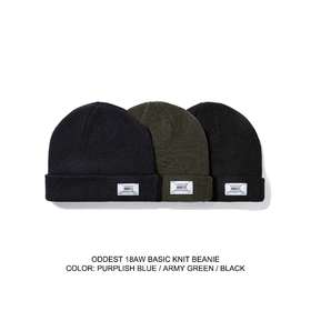 OURDAILYDOSE 18AW KNIT BEANIE 原创防寒加厚冷帽 毛线帽 针织帽