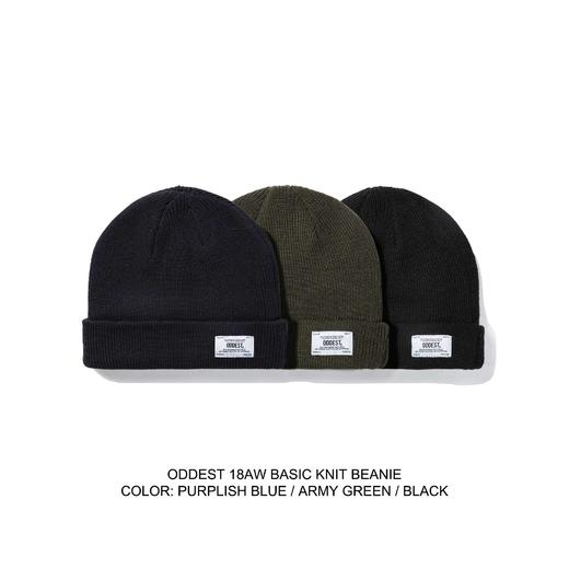 OURDAILYDOSE 18AW KNIT BEANIE 原创防寒加厚冷帽 毛线帽 针织帽 商品图0