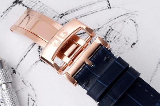 格拉苏蒂 原创偏心系列 AI“德味儿”的腕表———格拉苏蒂原创90偏心大日历 商品图7