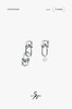 21AW TABOO｜愚人船 别针系列 - 纹理吊坠耳钉套组 商品缩略图0