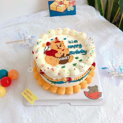 honey维尼熊复古蛋糕-低糖处理无添加 商品图0