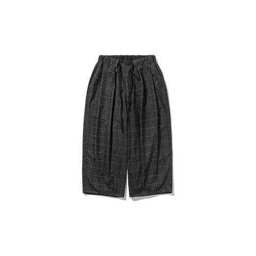 OURDAILYDOSE 19AW 原创设计日系复古百搭宽松格子阔腿裤 休闲裤 商品图4