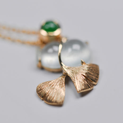 【杏福一生】翡翠葫芦吊坠【定制】 商品图1