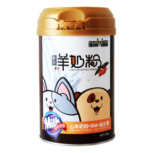 【宠物羊奶粉】蒙贝宠物羊奶粉新生幼犬幼猫羊奶粉宠物零食 商品图0