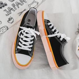 【服饰鞋包】低帮帮帆布鞋女学生韩版原宿舒适板鞋子潮流基本款低帮帮帆布鞋女学生韩版原宿舒适板鞋子潮流基本款