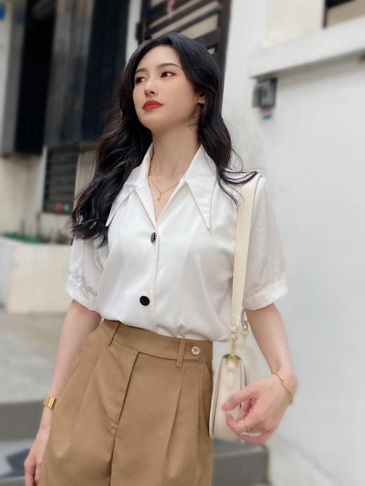 【百图 lulu定制】【魔法短裤】阔腿A字型，遮住腿部肉肉 显瘦短裤 商品图3