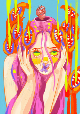 陈大欣｜『呐喊』A3版画