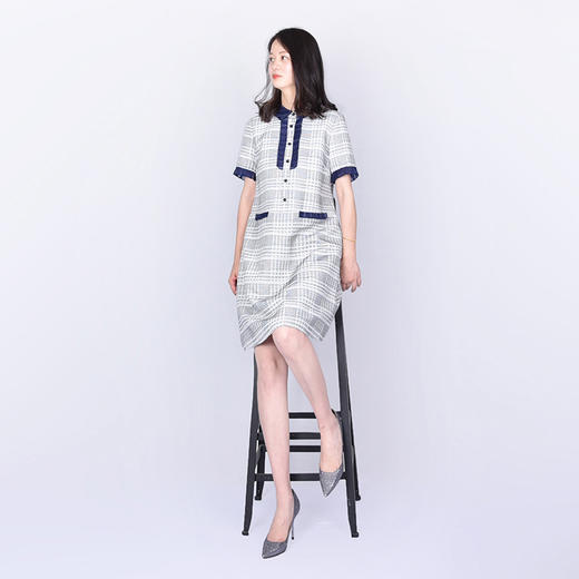 圣三利女装春夏季中长款连衣裙SL121L11 商品图2