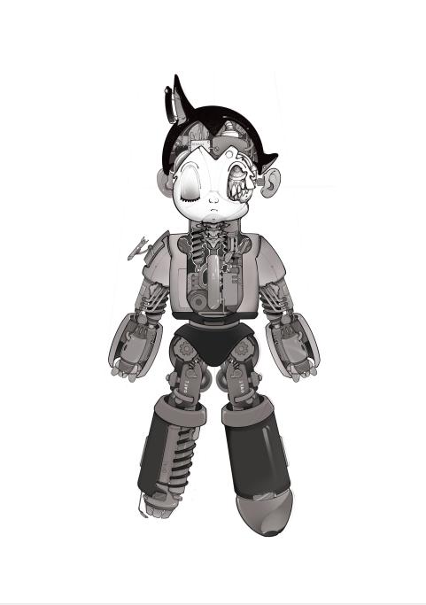 龙叁丨阿童木复制画 商品图0