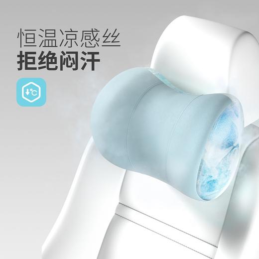 汽车专用乳胶头枕 黑色（乳胶枕芯+清凉面料） 00704a 商品图2