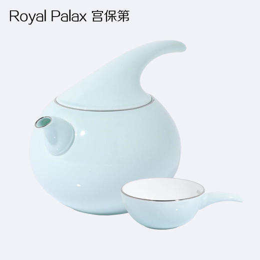 【亏本清仓】ROYALPalax 小精灵系列 泡茶壶茶杯骨瓷水杯1壶4杯不含盘子（不支持无理由退换）[福利品] 商品图3