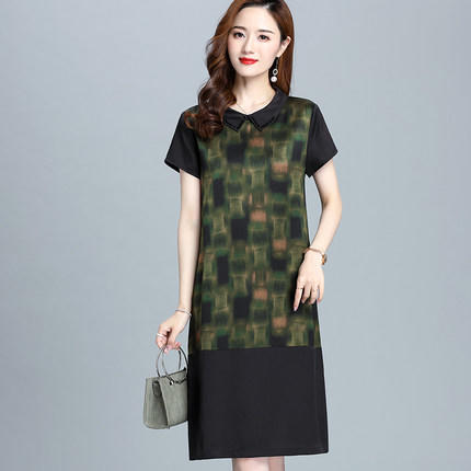 YY 2186重磅桑蚕丝真丝连衣裙时尚气质 商品图1