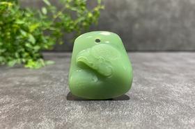 【御珠宫坊】碧玉鹰挂件