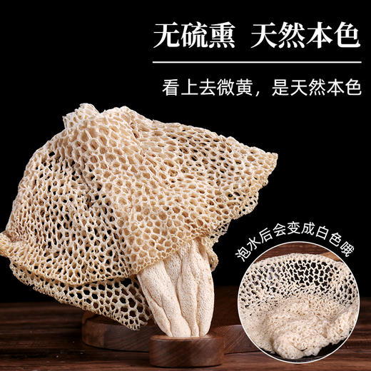 璞匠 |四川宜宾长宁特产长裙竹荪50g竹海干货天然竹笙鲜 商品图3