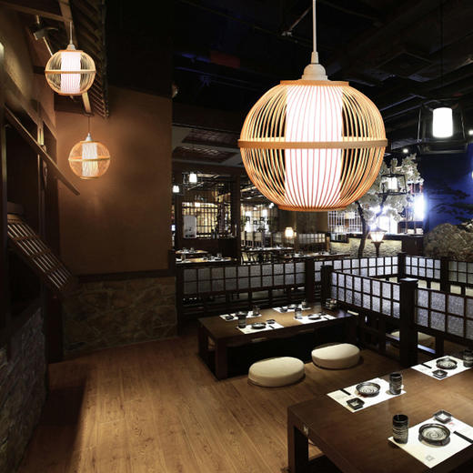 如露|十竹家 竹编吊灯 商品图1