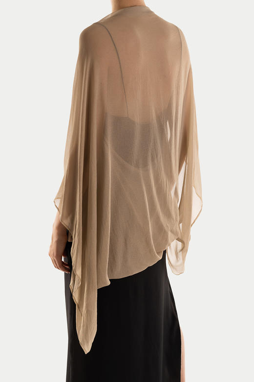 CG｜Cover-up -Chiffon Tassel [真丝流苏披肩] 商品图4