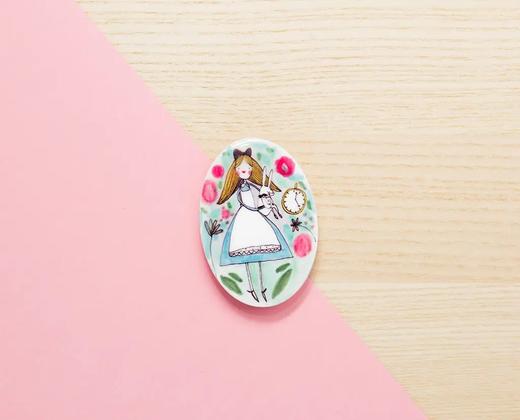 北京仓｜Manitas De Plata-Alicia-爱丽丝 胸针［西班牙设计师］ 商品图0