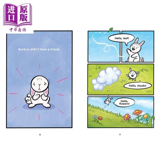 【中商原版】Fancy Friends:A Graphic Novel(Bunbun & Bonbon #1)学乐图像小说兔笨笨和糖帮帮1 英文原版儿童读物 6-12岁 商品图2