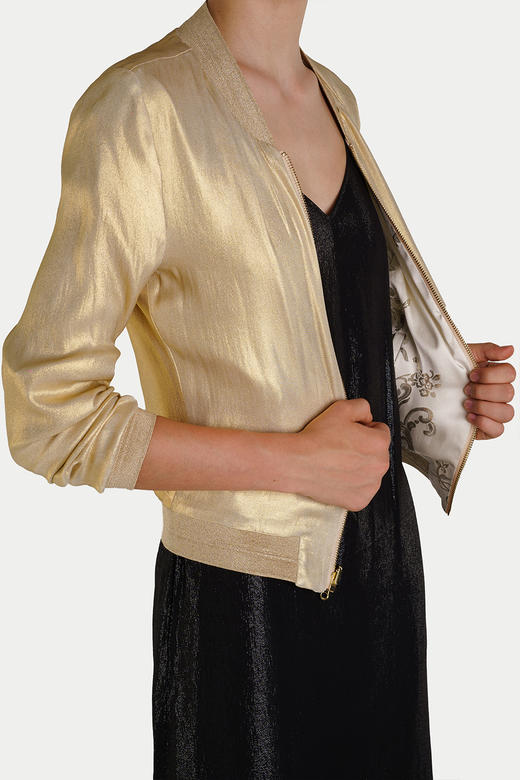 CG｜Reversible Silk bomber jacket [真丝双面穿短夹克] 商品图12