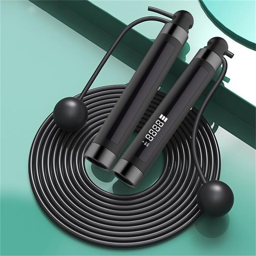 宏太智能跳绳HT-02CRS 蓝牙智能计数 无绳/有绳两用 APP云端数据同步 每一次运动都会有记录 商品图0