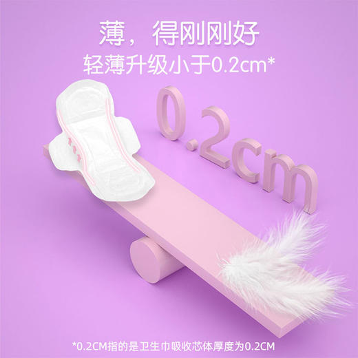 植护卫生巾1包日用夜用5种规格姨妈巾超薄加长防漏有护翼护垫 商品图2