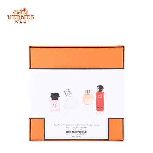 爱马仕 丝巾香水四件套 商品图2