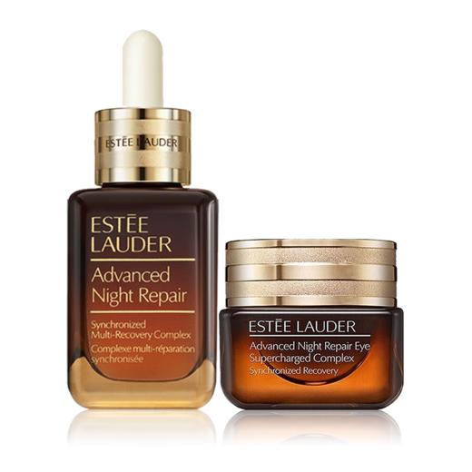 【香港直邮】美国雅诗兰黛ESTĒELAUDER第七代小棕瓶精华50ml+抗蓝光眼霜15ml套装 商品图1